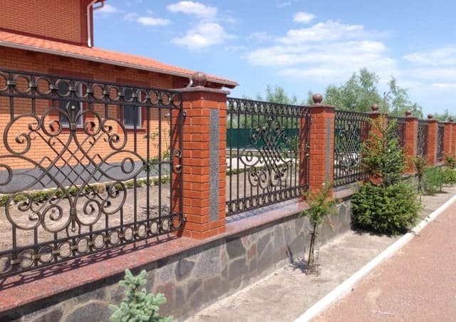 кованые и сварные заборы Кубинка